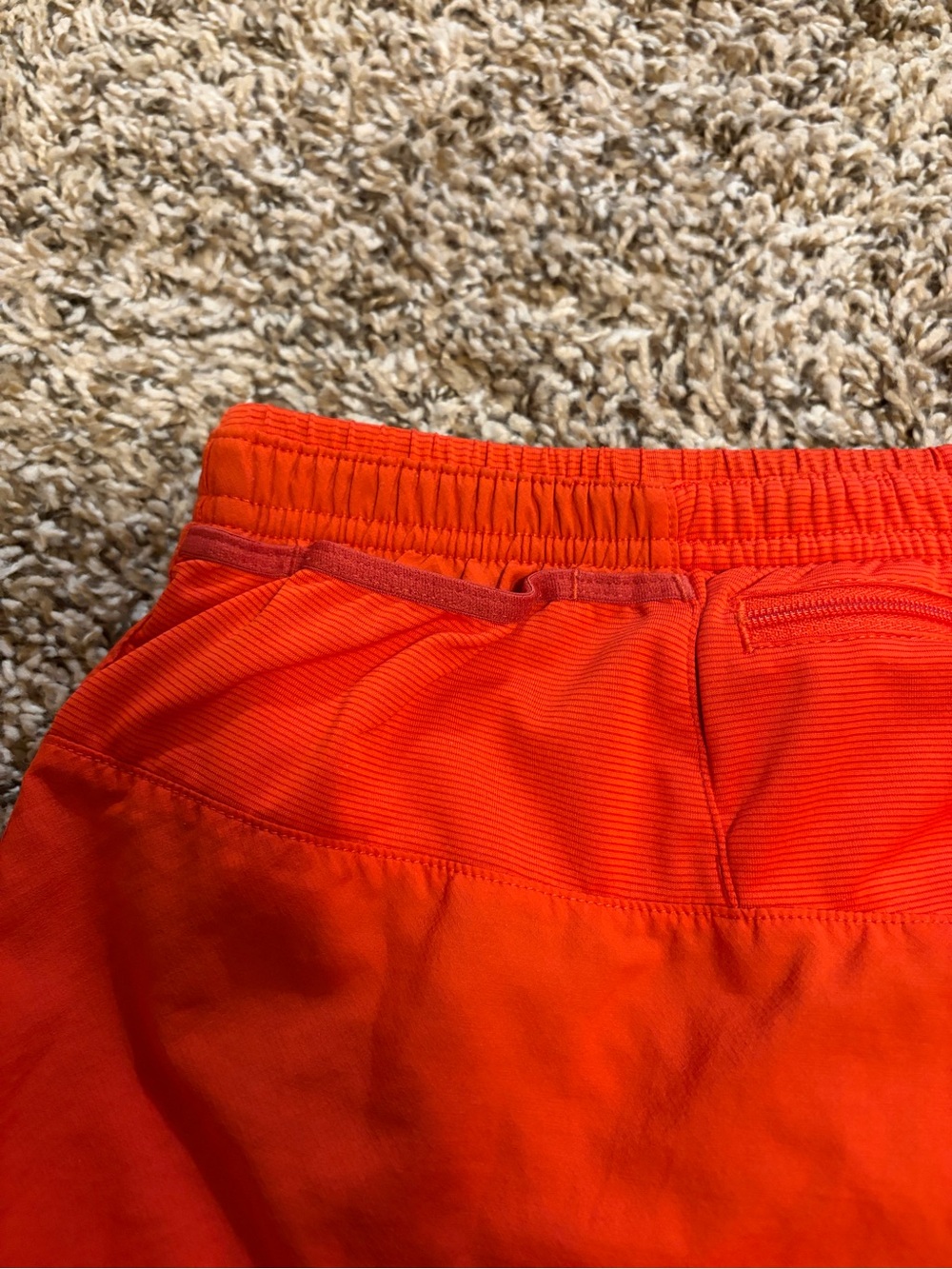 The North Face Women's Orange Athletic Shorts - Picture 5 of 5